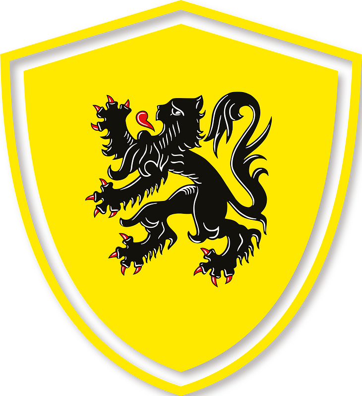 Flag of Flanders crest