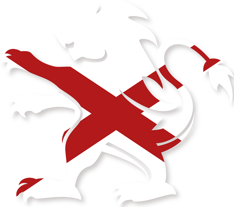 Alabama flag heraldic lion