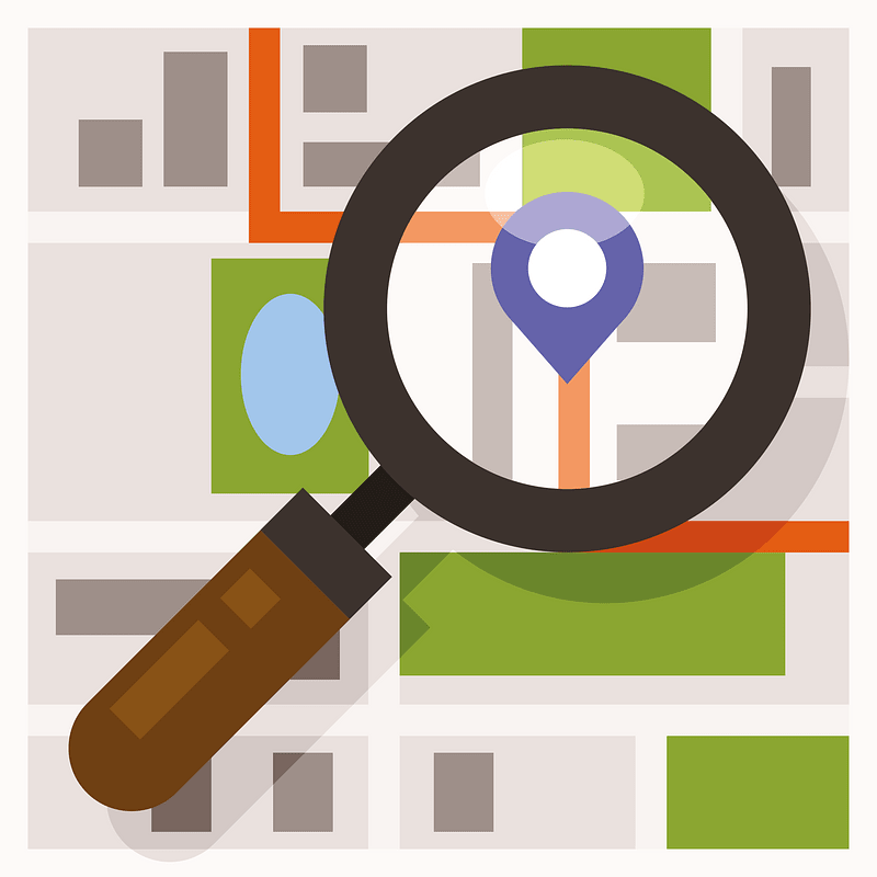 Map search icon