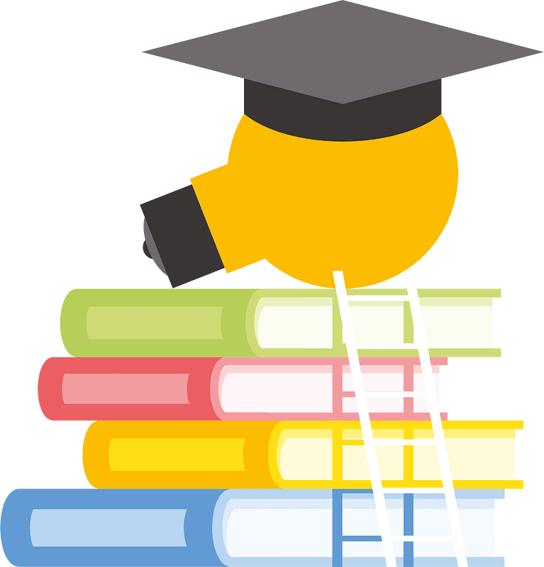 Light bulb education concept