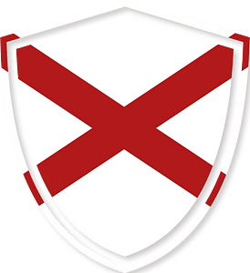 Alabama flag crest