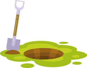 Hole in the ground