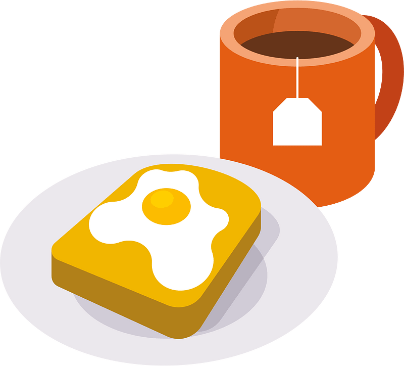 Breakfast with tea