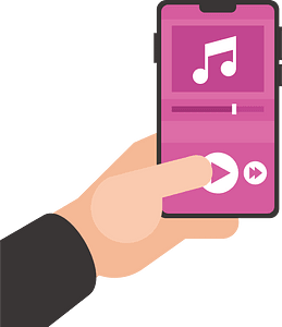 Music streaming app