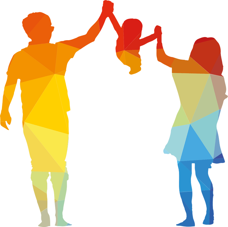 Family with a kid