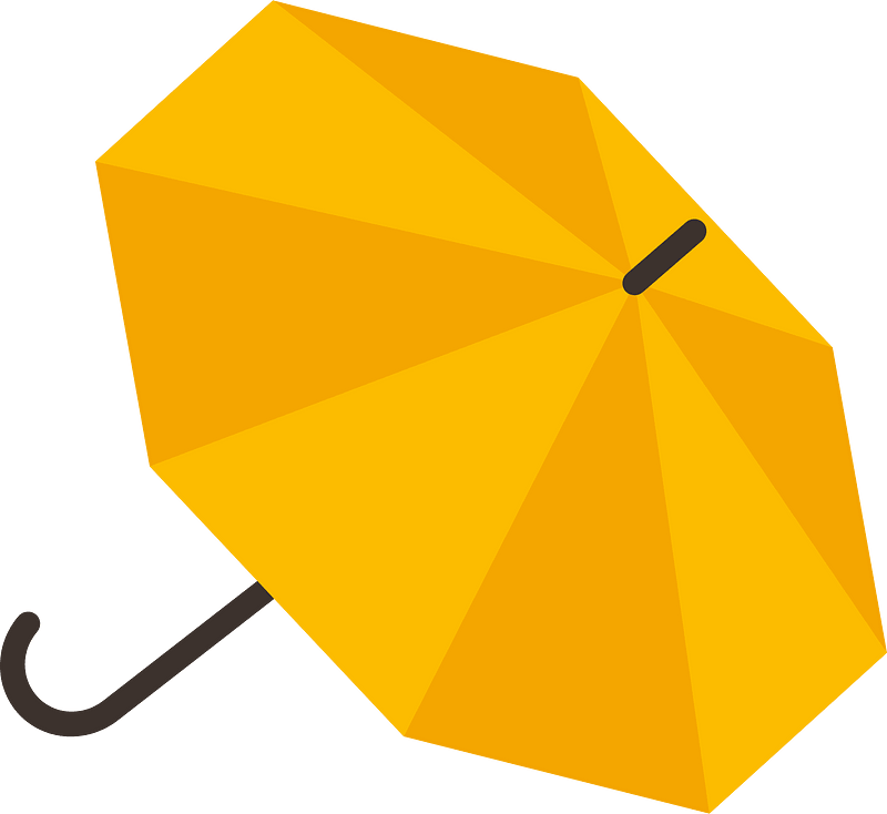 Yellow umbrella
