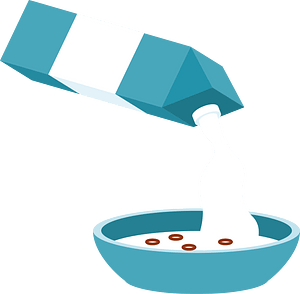 Milk and cereals