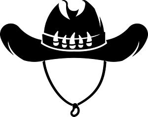 Hunter hat silhouette