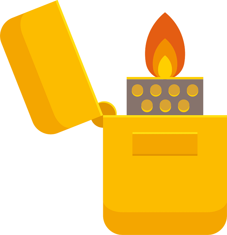 A lighter clip art vector