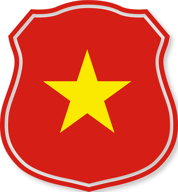 Vietnam flag coat of arms