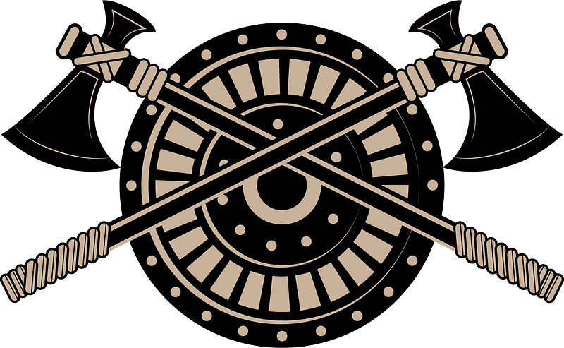 Axes and a shield