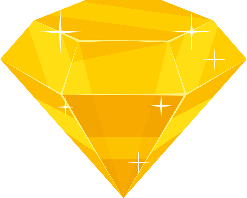 Yellow precious stone
