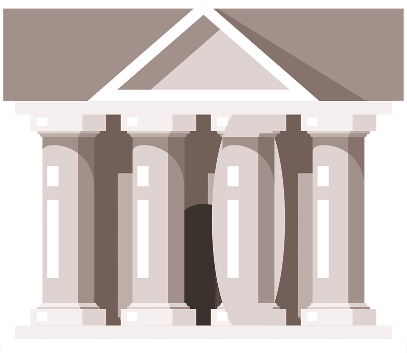 Library icon clip art