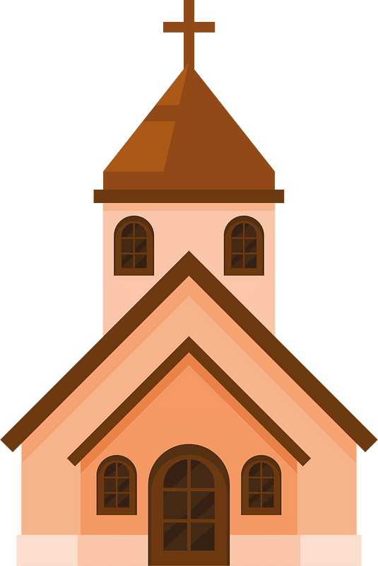 Church in Wild West town