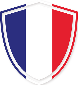 French flag crest