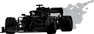 Formula one racing car