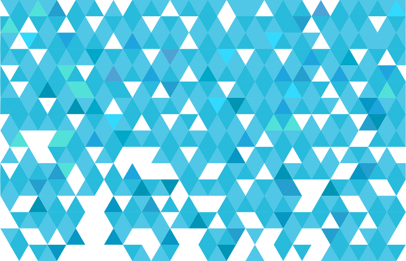Blue triangles