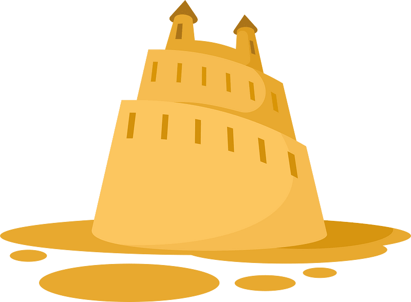 Castle in the sand