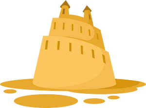 Castle in the sand