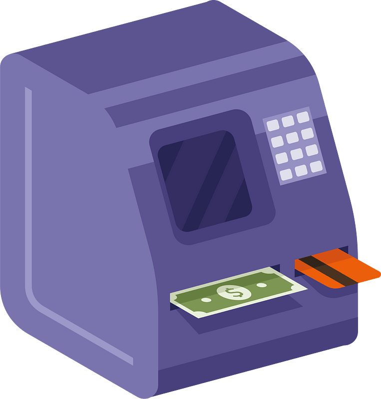 ATM money machine