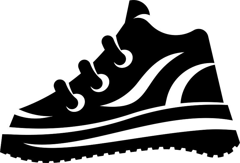 Athletic shoe silhouette