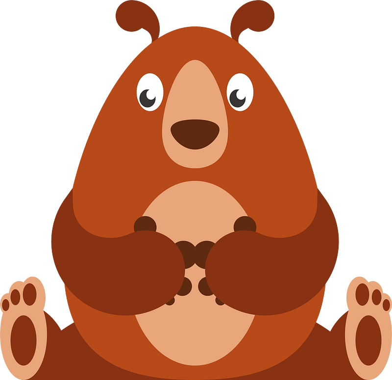 Bear cartoon clip art