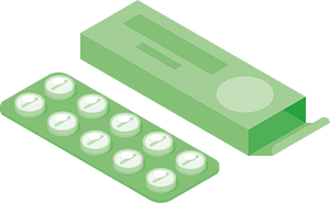 Blister pack for medication