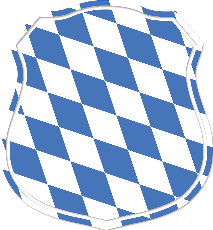 Bavarian flag crest