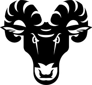 Ram sheep silhouette