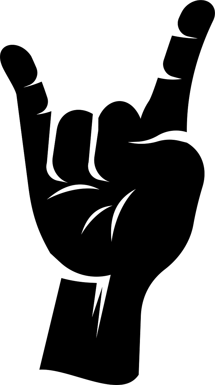 Devil horn symbol
