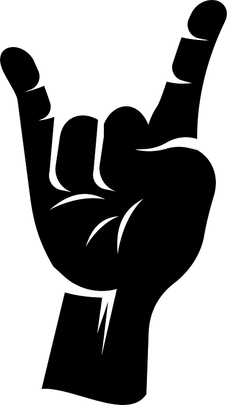 Devil horn symbol