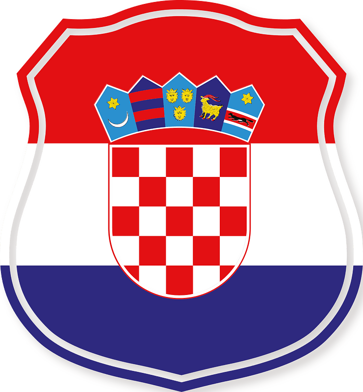 Croatian flag coat of arms