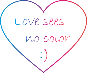 Love sees no color