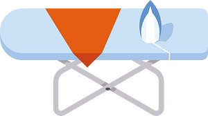 Ironing board 3d clip art