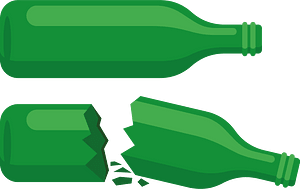 Glass bottles
