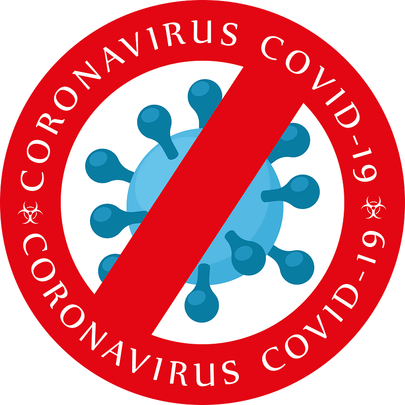 Coronavirus sign