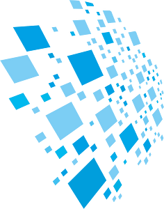 Random blue tiles