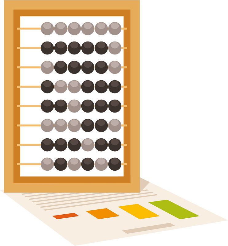 Abacus calculating tool