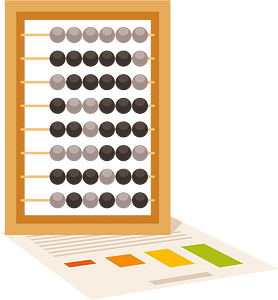 Abacus calculating tool