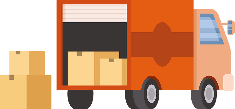 Delivering goods with a truck