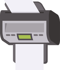 Laser printer icon
