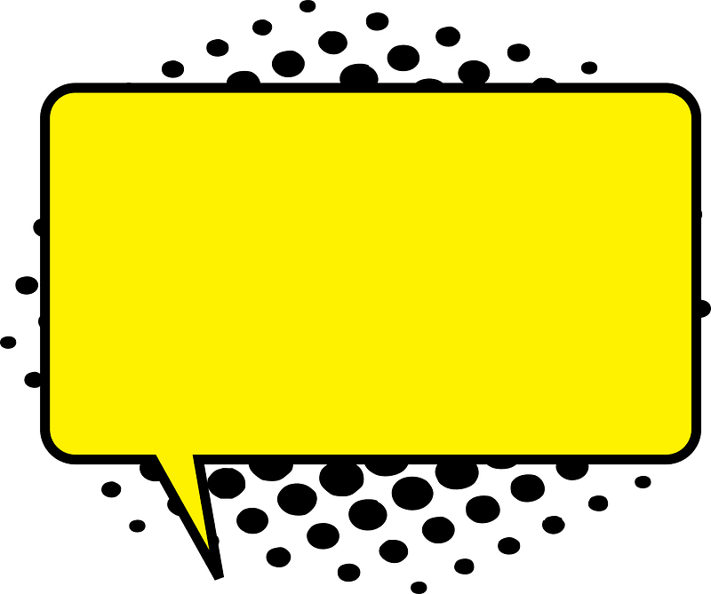 Comics text balloon