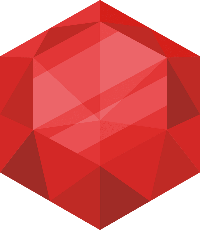 Red precious stone