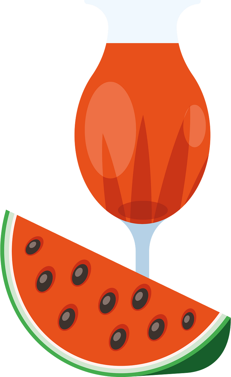 Watermelon juice drink