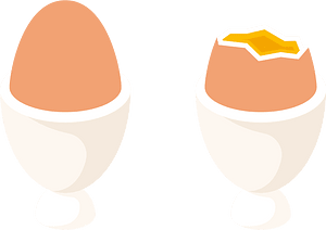 Soft boiled eggs