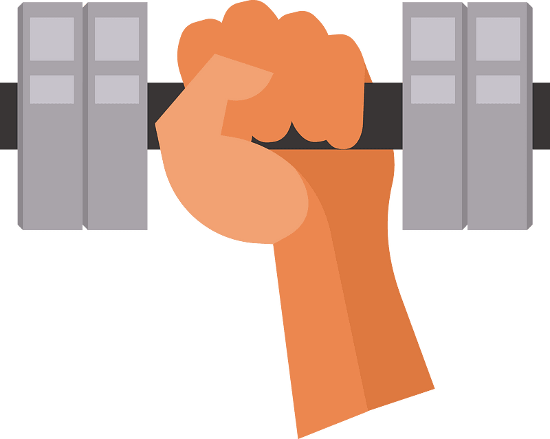 Lifting dumbbell
