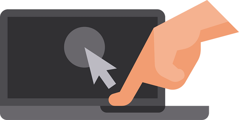 Touchpad pointing device