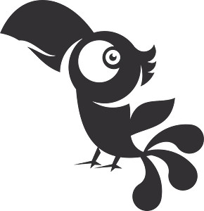 Toucan silhouette