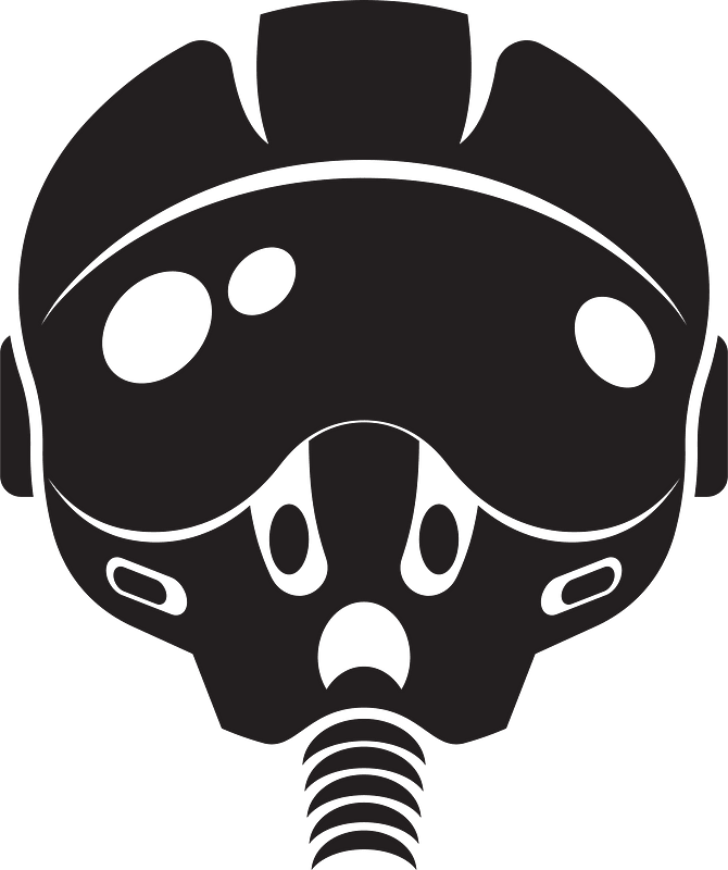 Pilot&#39;s helmet