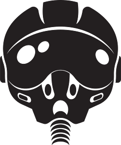 Pilot&#39;s helmet